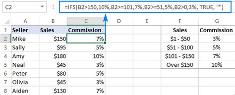 Multiple If Statements in Excel (Nested IFs, AND/OR) .